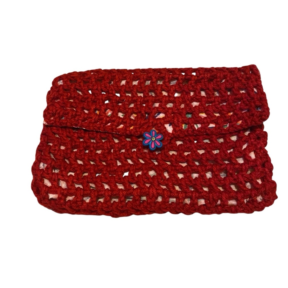 Handmade Crochet Clutch - Picture 1 of 3
